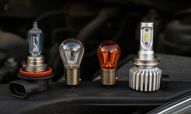 انواع لامپ خودرو