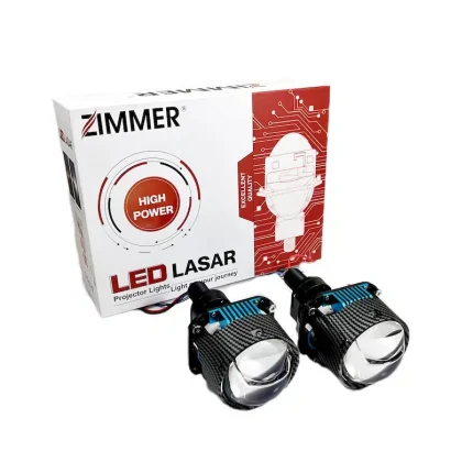 لنز-چراغ-جغدی-Z25-دبل-رفکتور-زیمر-تک-لیزر-۲.۵-اینچ-کربن